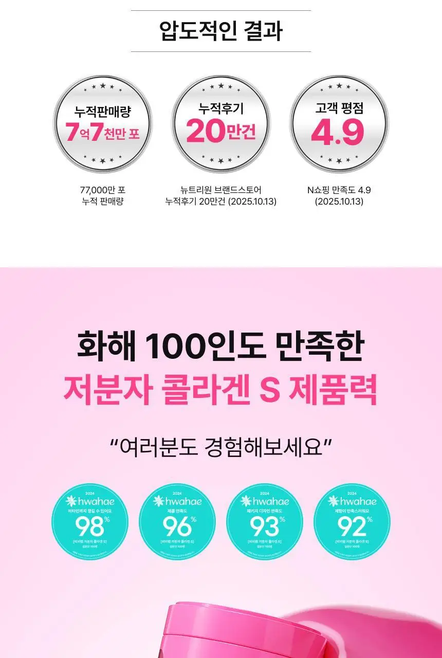 [파격특가] 비비랩 저분자콜라겐S 30포+30포(60일분) 더블용량 기획 상세페이지 7